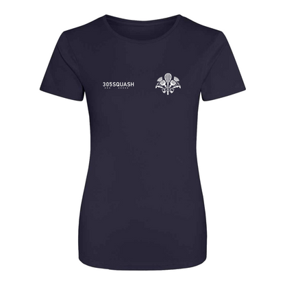 Edinburgh Sports Club Squash Action Womens T