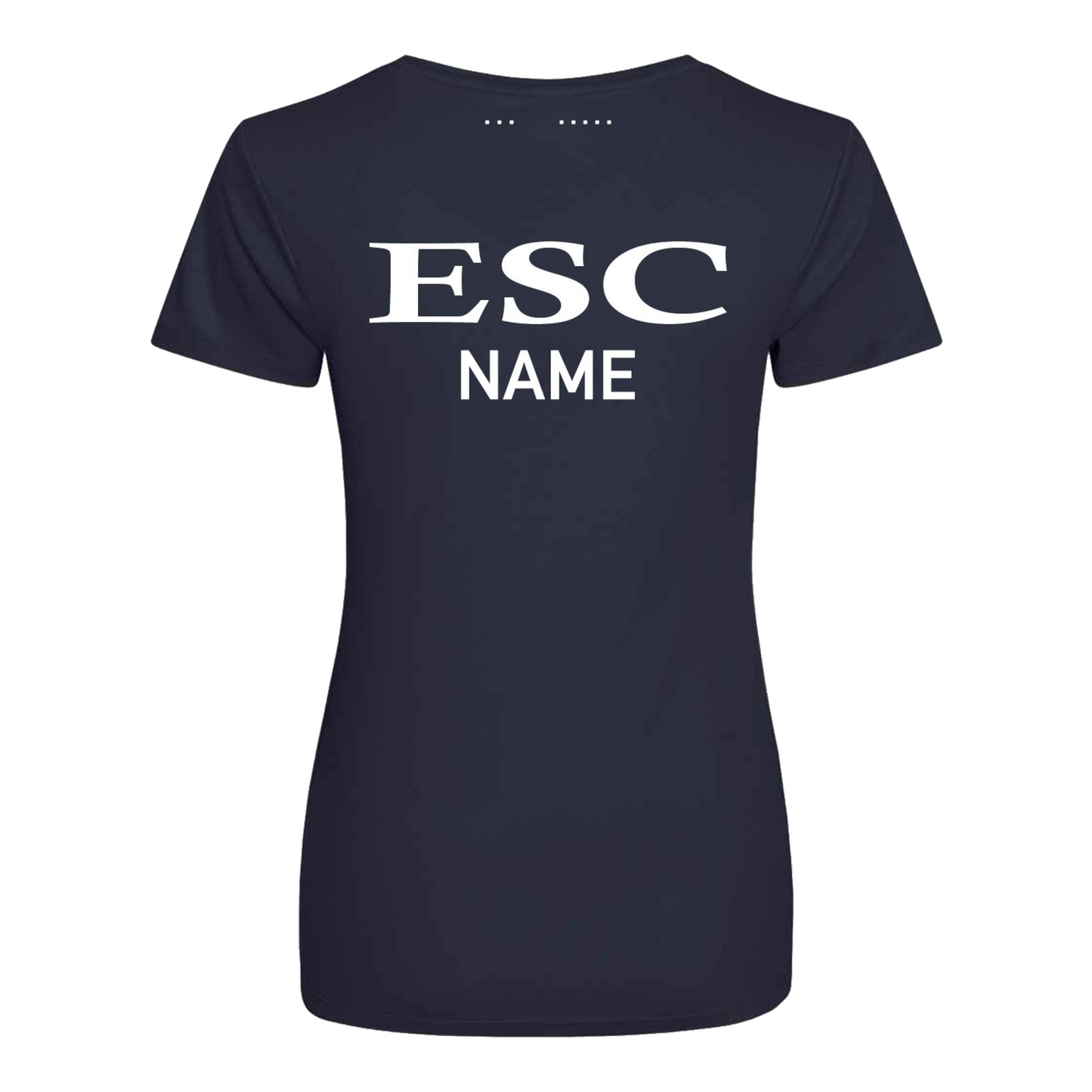 Edinburgh Sports Club Squash Action Womens T