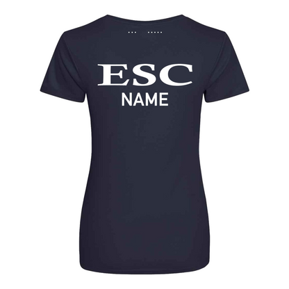 Edinburgh Sports Club Squash Action Womens T