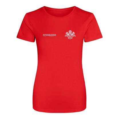 Edinburgh Sports Club Squash Action Womens T