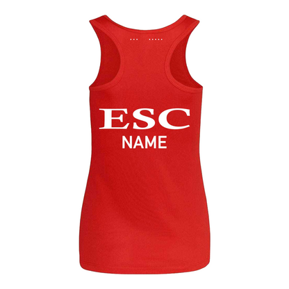 Edinburgh Sports Club Squash Action Womens Vest