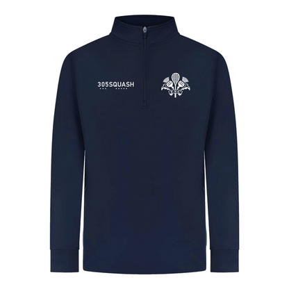 Edinburgh Sports Club Squash Performance 1/4 Zip Top