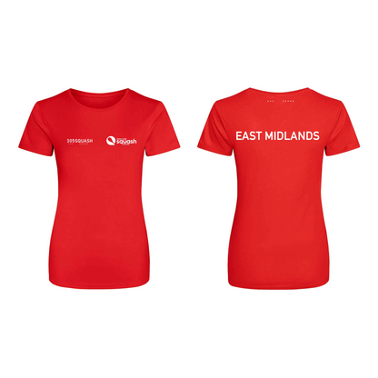 East Midlands - England Squash Aspire Action Womens T