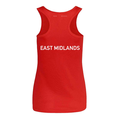 East Midlands - England Squash Aspire Action Womens Vest