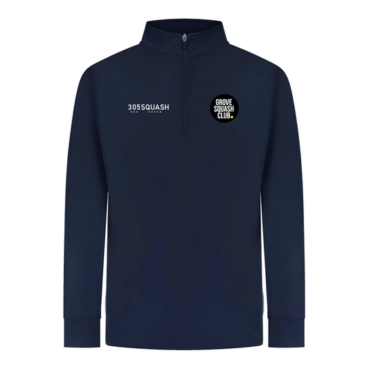 Grove Squash Performance 1/4 Zip Top