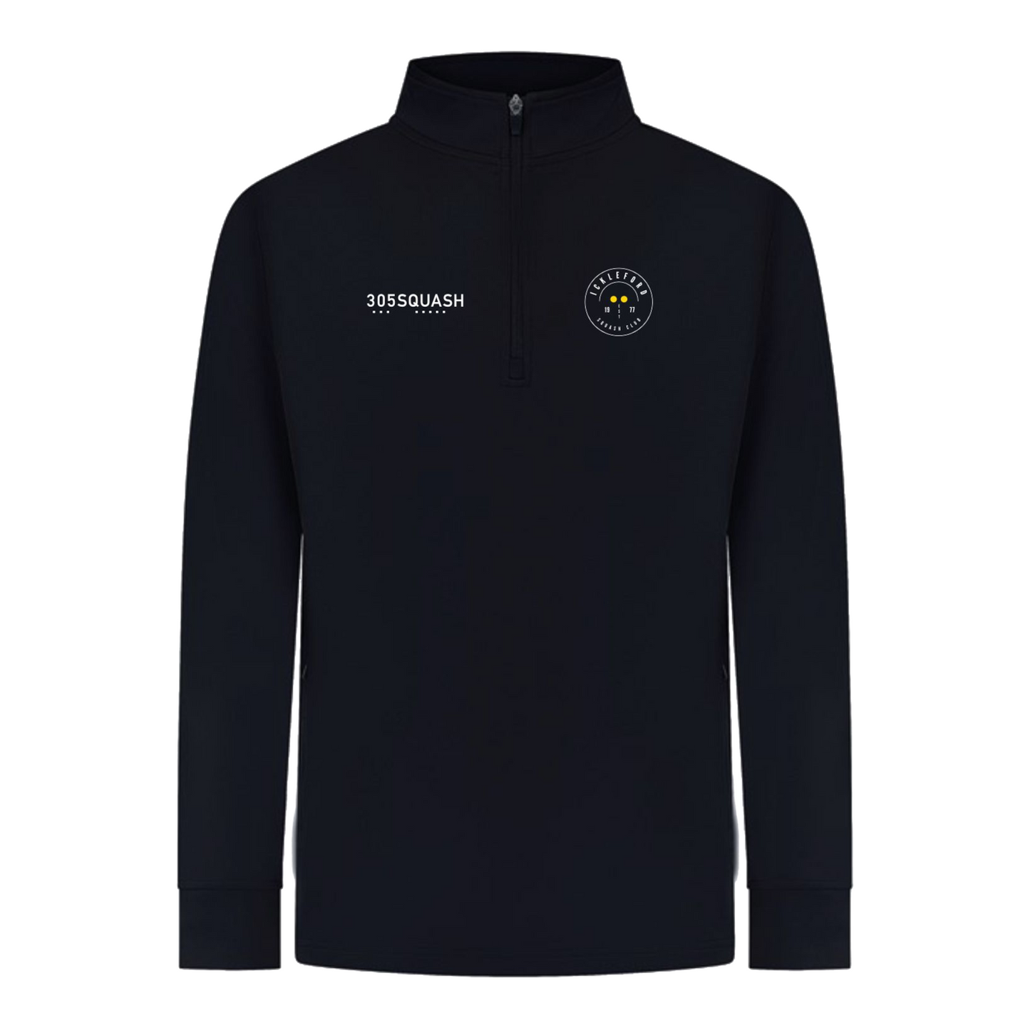 Ickleford Squash Performance Kids 1/4 Zip Top