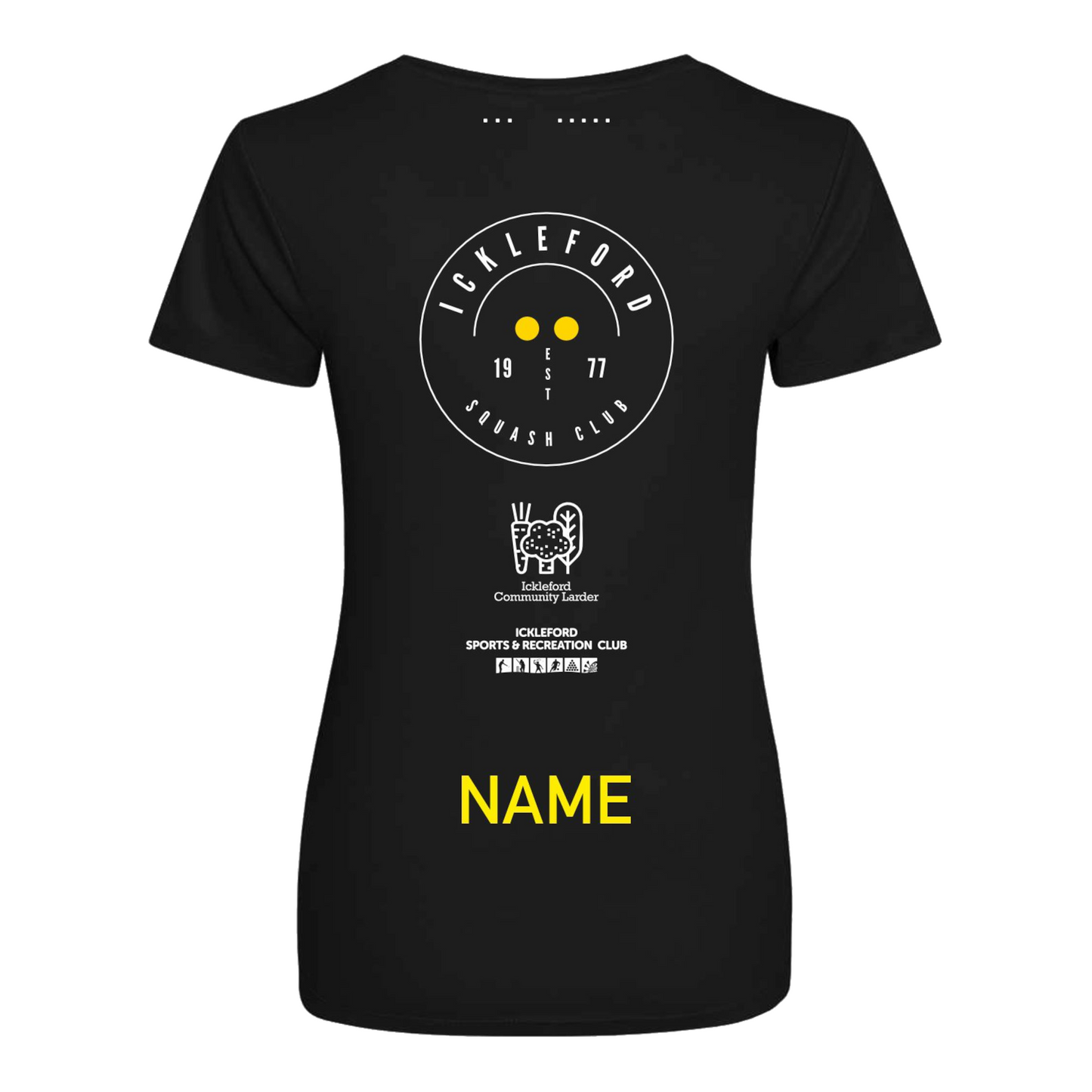 Ickleford Squash Action Womens T