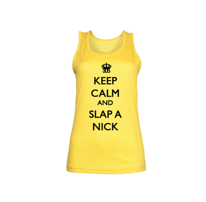 Keep Calm Action Womens Vest