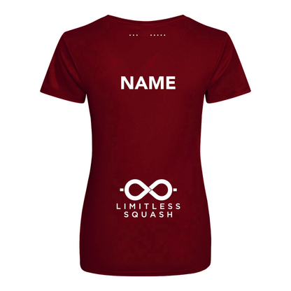 Limitless Squash Action Womens T