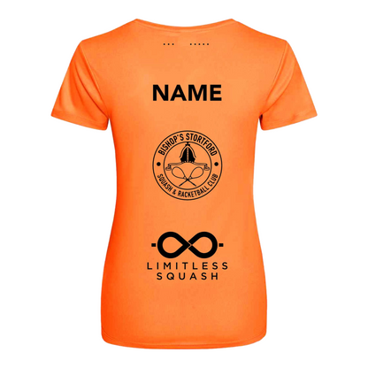Limitless + Bishop's Stortford Squash Action Womens T