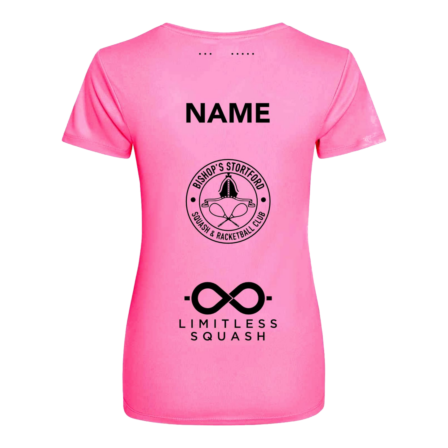 Limitless + Bishop's Stortford Squash Action Womens T