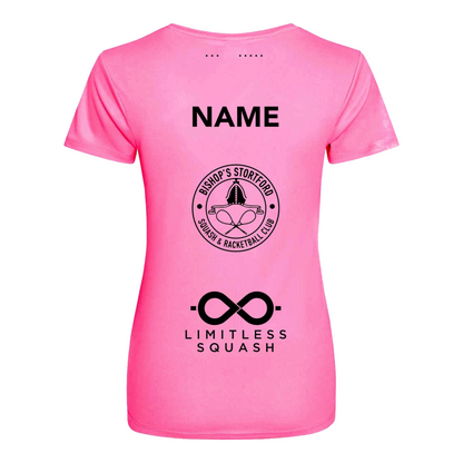 Limitless + Bishop's Stortford Squash Action Womens T