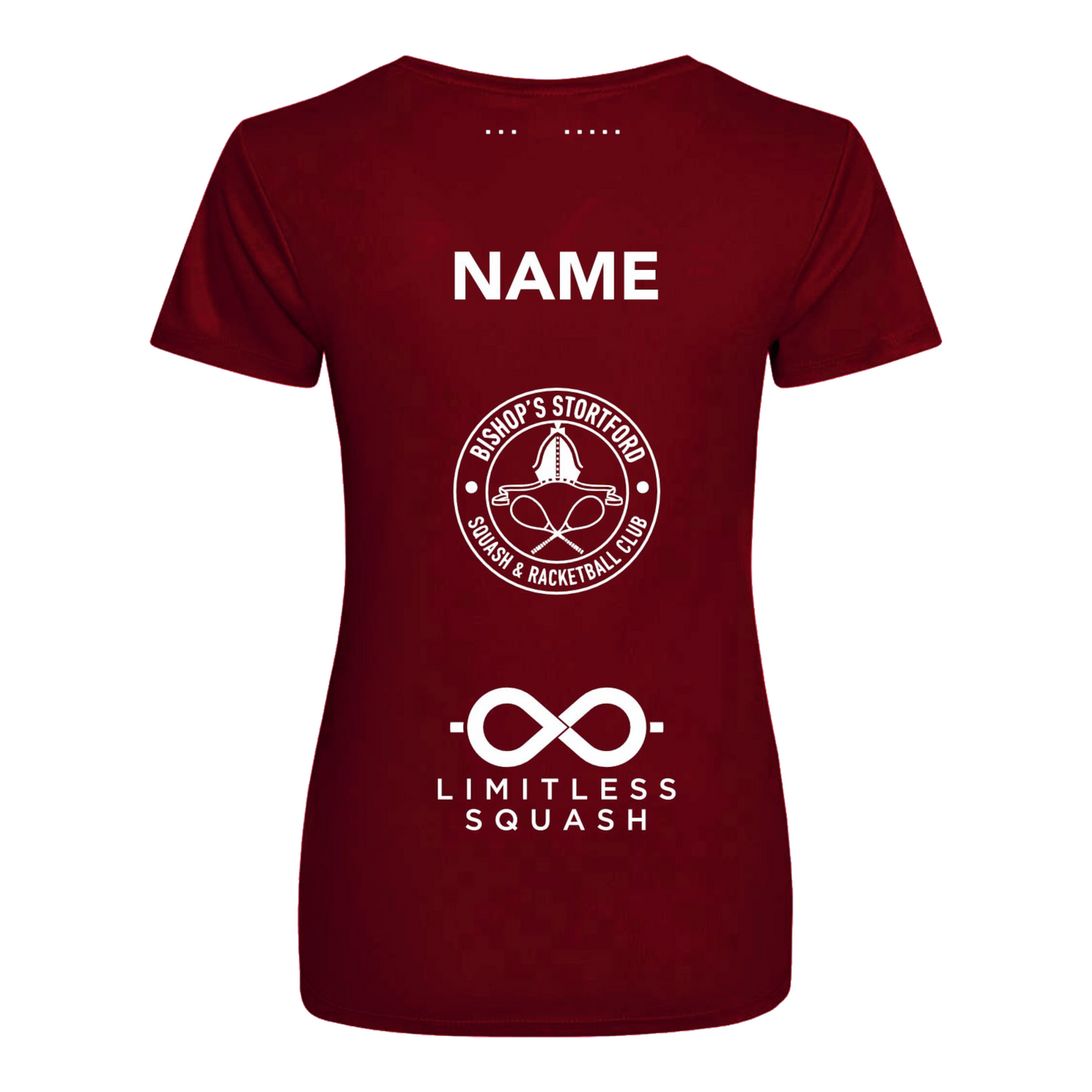 Limitless + Bishop's Stortford Squash Action Womens T