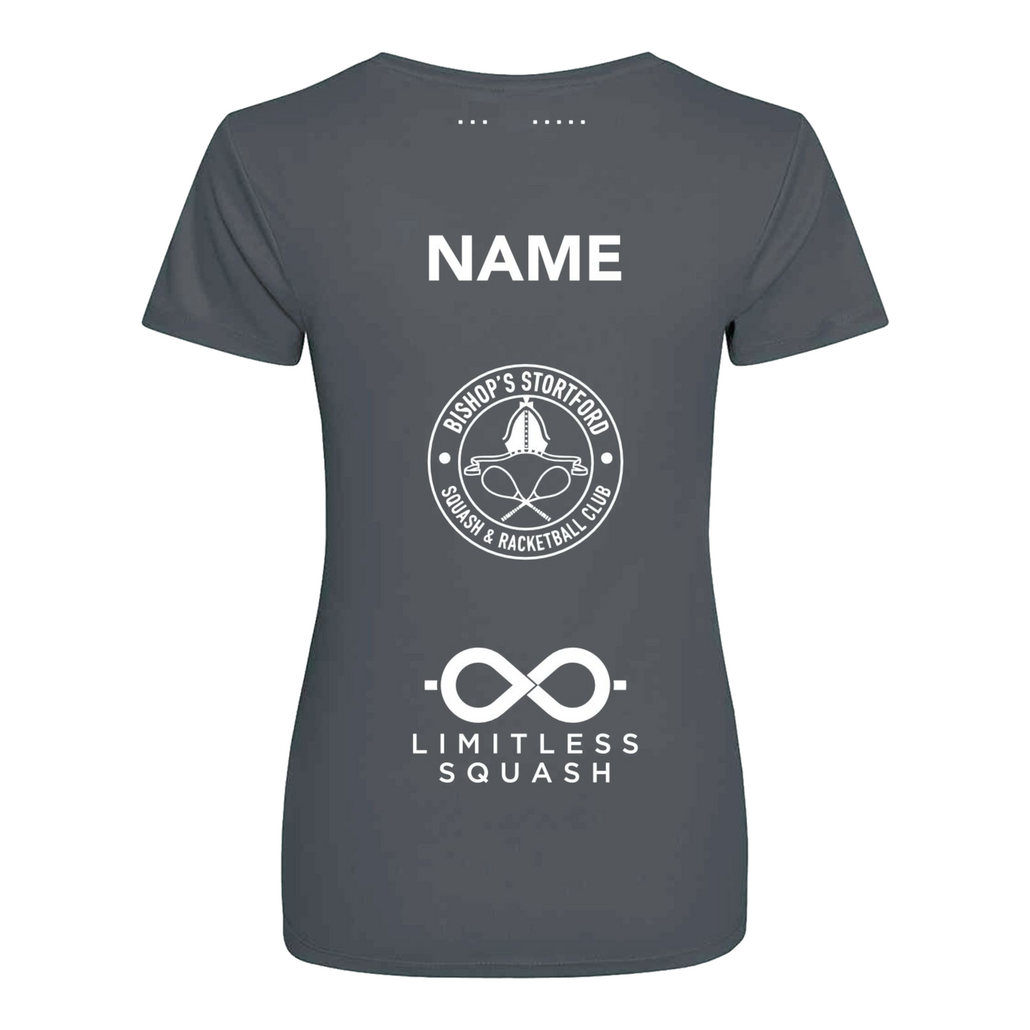 Limitless + Bishop's Stortford Squash Action Womens T