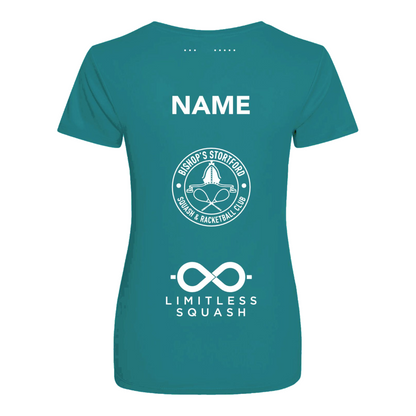Limitless + Bishop's Stortford Squash Action Womens T
