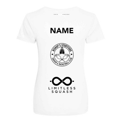 Limitless + Bishop's Stortford Squash Action Womens T