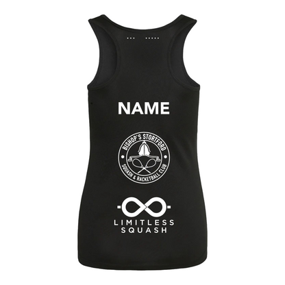 Limitless + Bishop's Stortford Squash Action Womens Vest