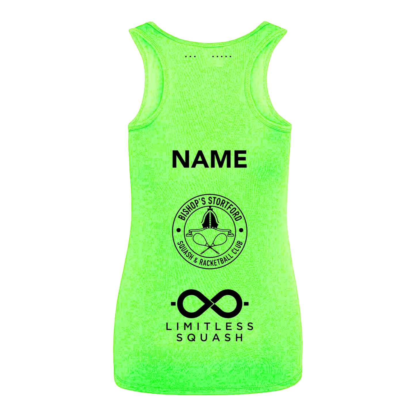 Limitless + Bishop's Stortford Squash Action Womens Vest