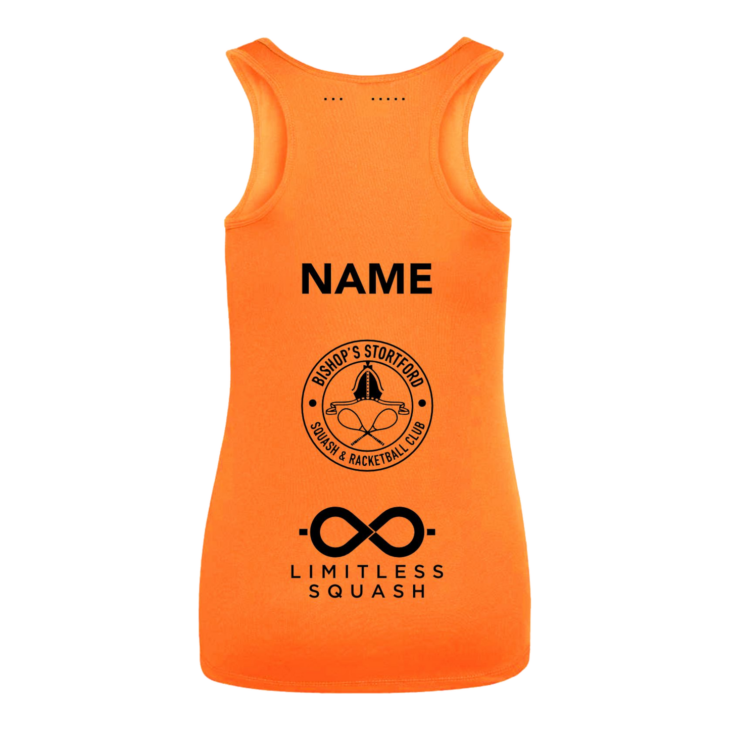Limitless + Bishop's Stortford Squash Action Womens Vest