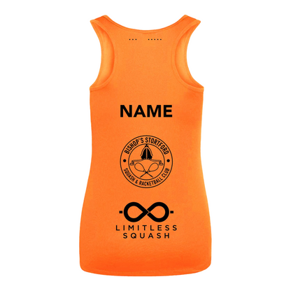Limitless + Bishop's Stortford Squash Action Womens Vest