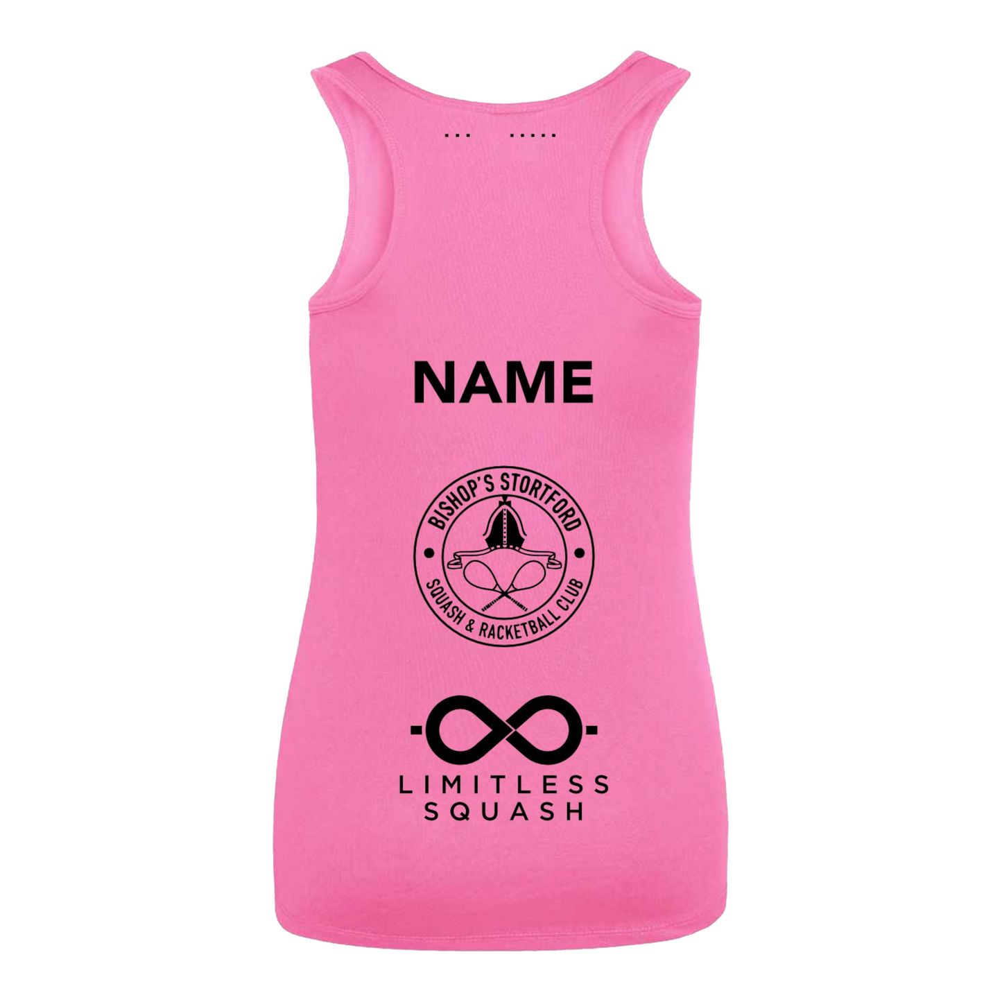 Limitless + Bishop's Stortford Squash Action Womens Vest