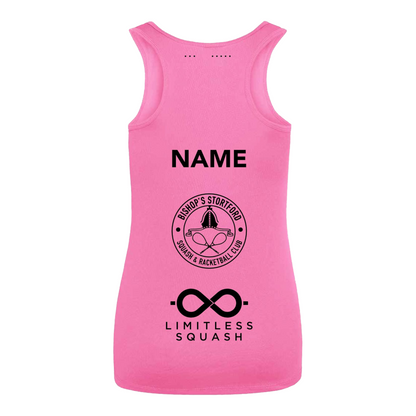 Limitless + Bishop's Stortford Squash Action Womens Vest