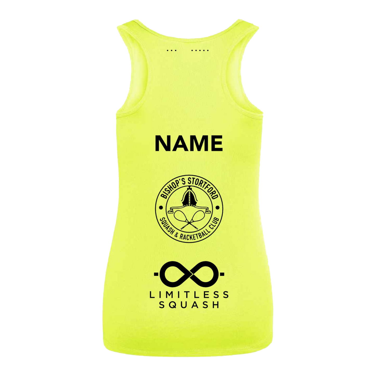 Limitless + Bishop's Stortford Squash Action Womens Vest