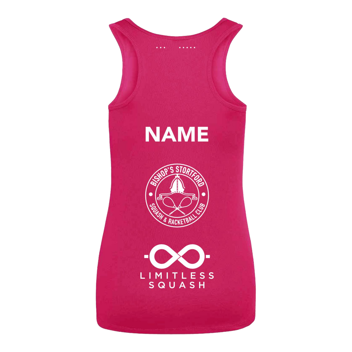 Limitless + Bishop's Stortford Squash Action Womens Vest