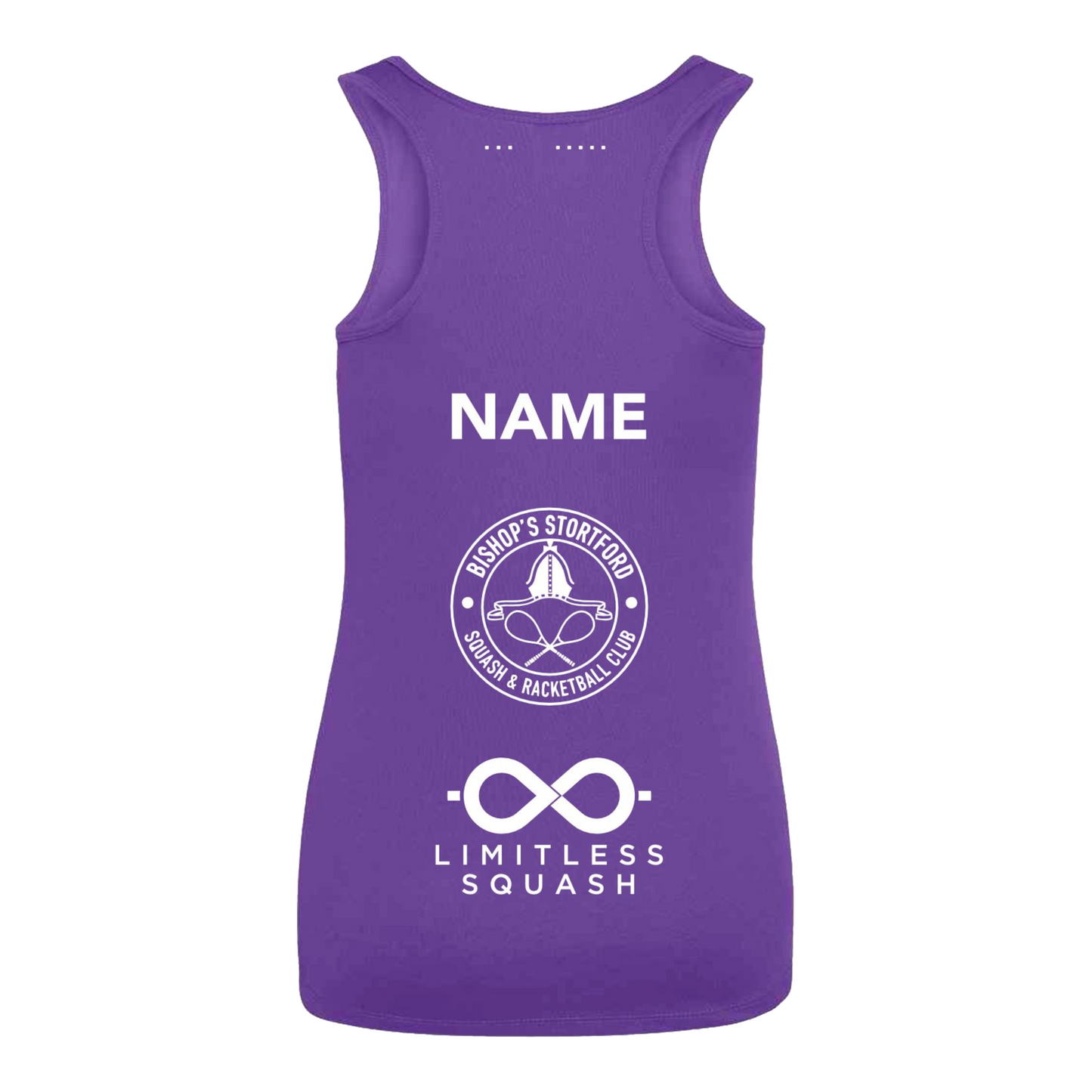 Limitless + Bishop's Stortford Squash Action Womens Vest