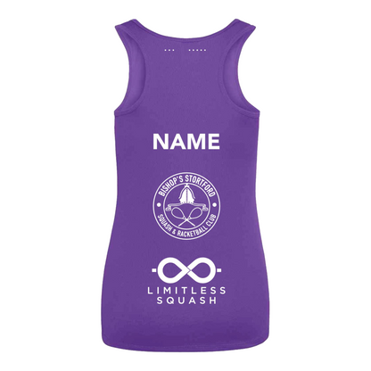 Limitless + Bishop's Stortford Squash Action Womens Vest