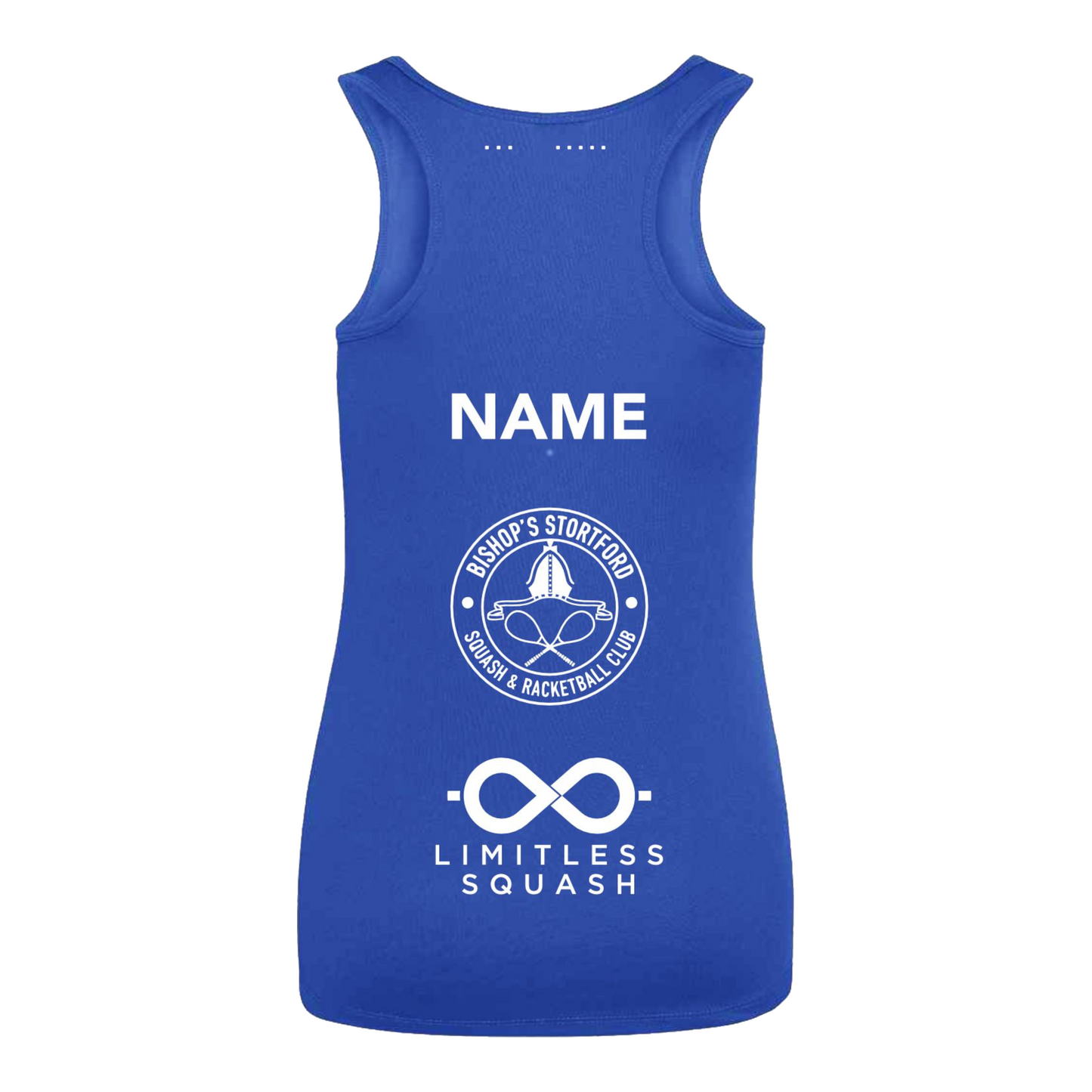 Limitless + Bishop's Stortford Squash Action Womens Vest