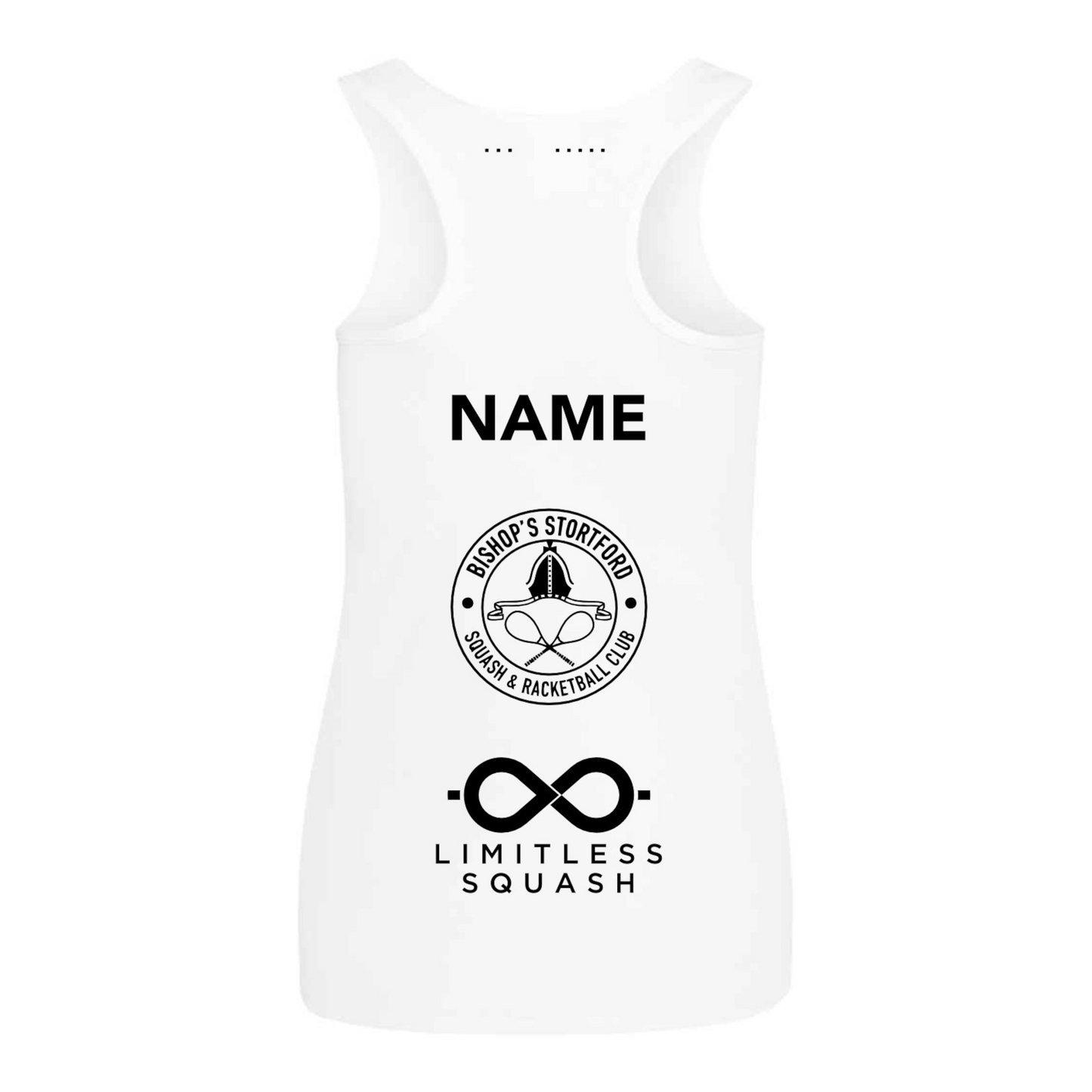Limitless + Bishop's Stortford Squash Action Womens Vest