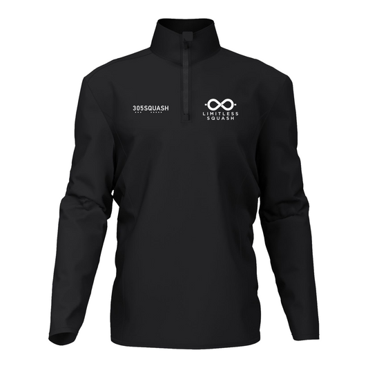 Limitless + Bishop's Stortford Squash Performance Kids 1/4 Zip Jacket