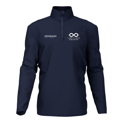 Limitless + Bishop's Stortford Squash Performance 1/4 Zip Jacket