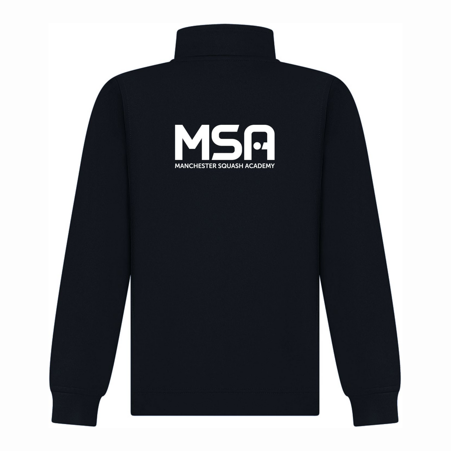 Manchester Squash Academy Performance Kids 1/4 Zip Top