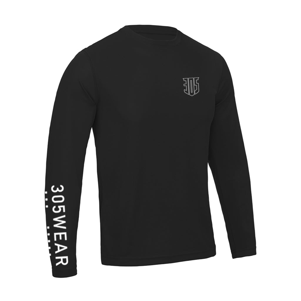 305 Shield Action Long Sleeve T