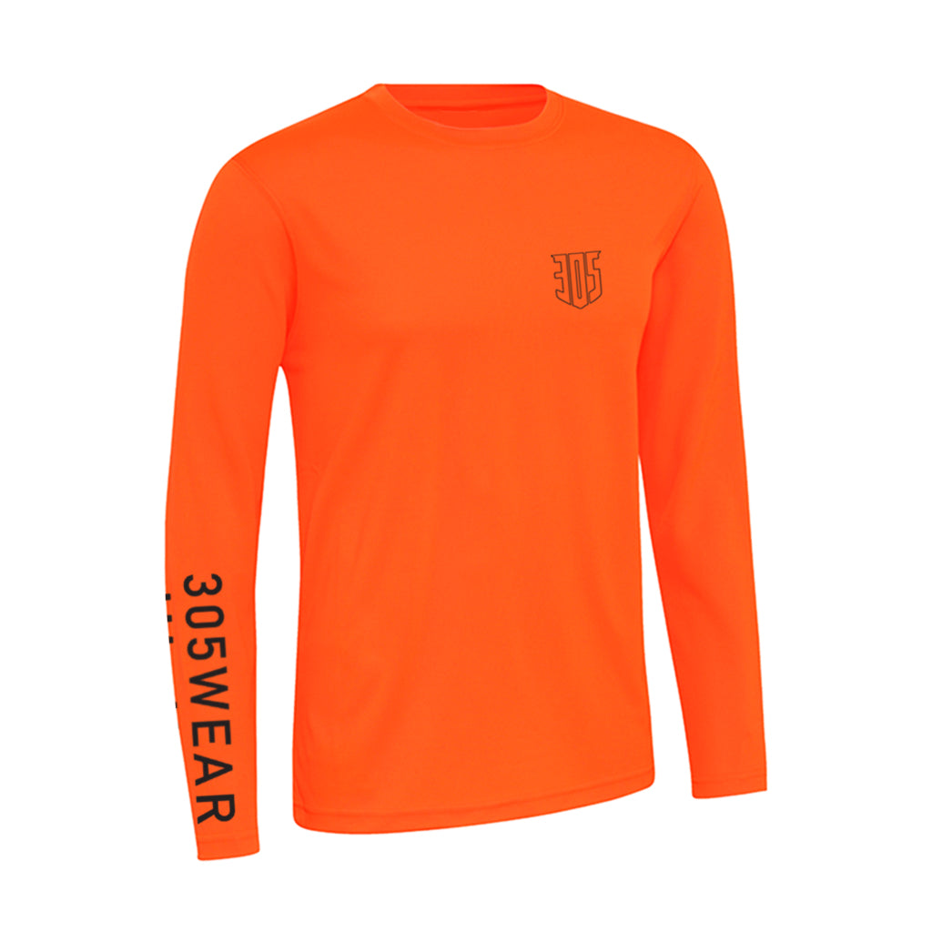 305 Shield Action Long Sleeve T