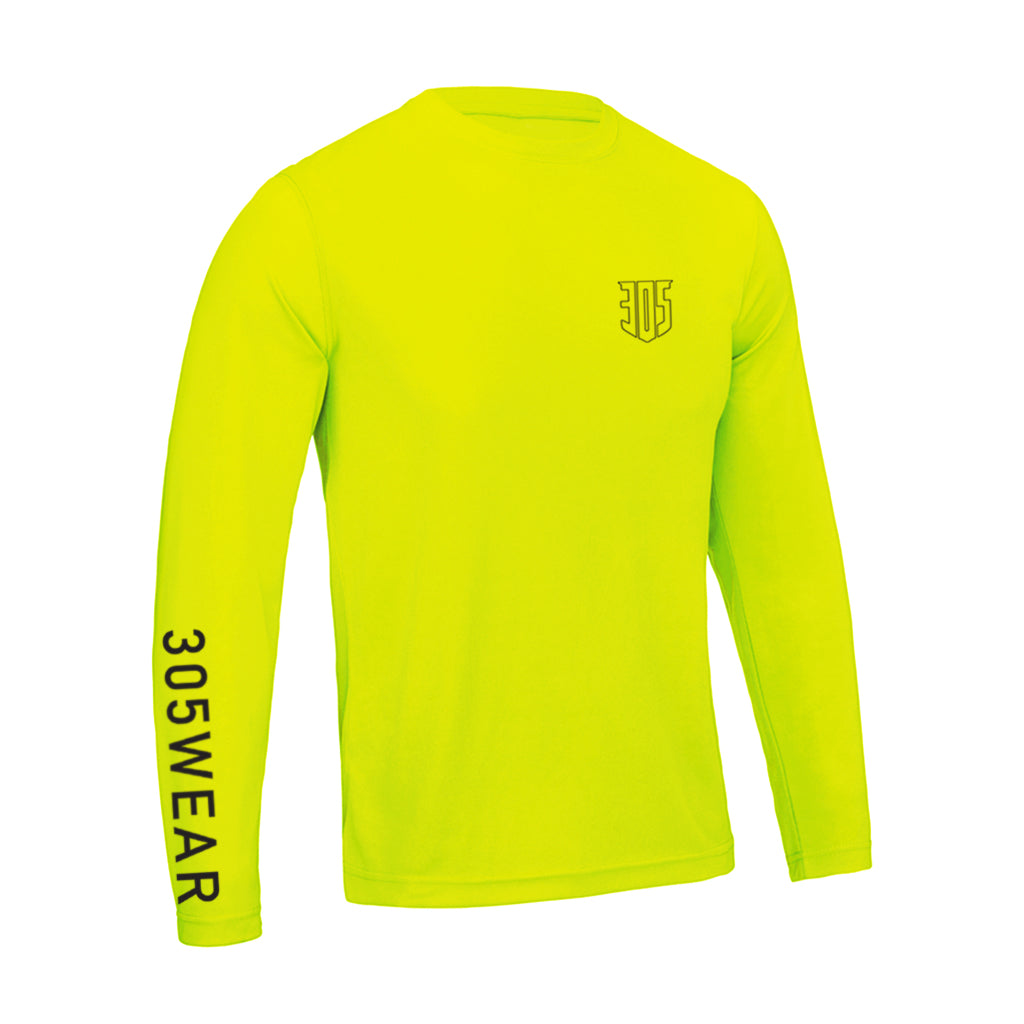 305 Shield Action Long Sleeve T