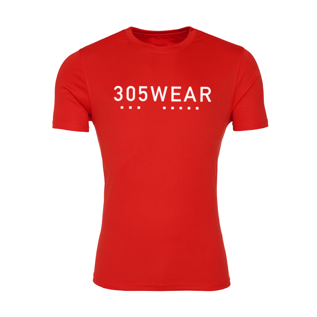 305WEAR Wordmark Icon Performance T