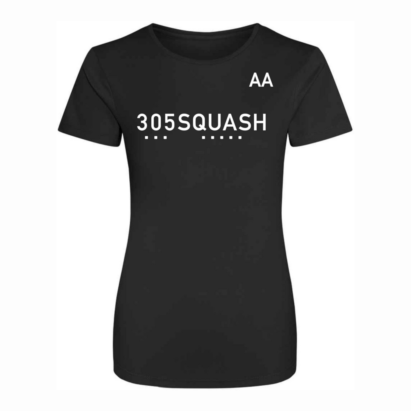 New Mills Squash Action Womens T