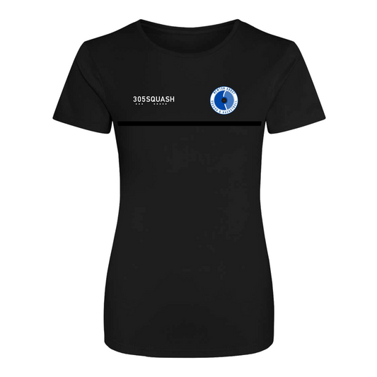 Newton Abbot Squash Action Womens T