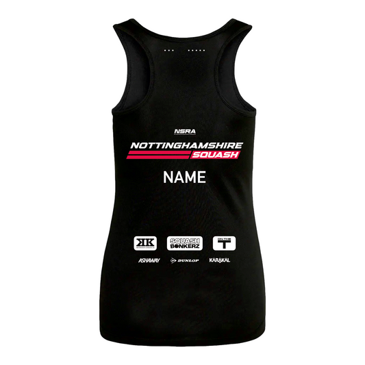 Nottinghamshire Squash Action Womens Vest