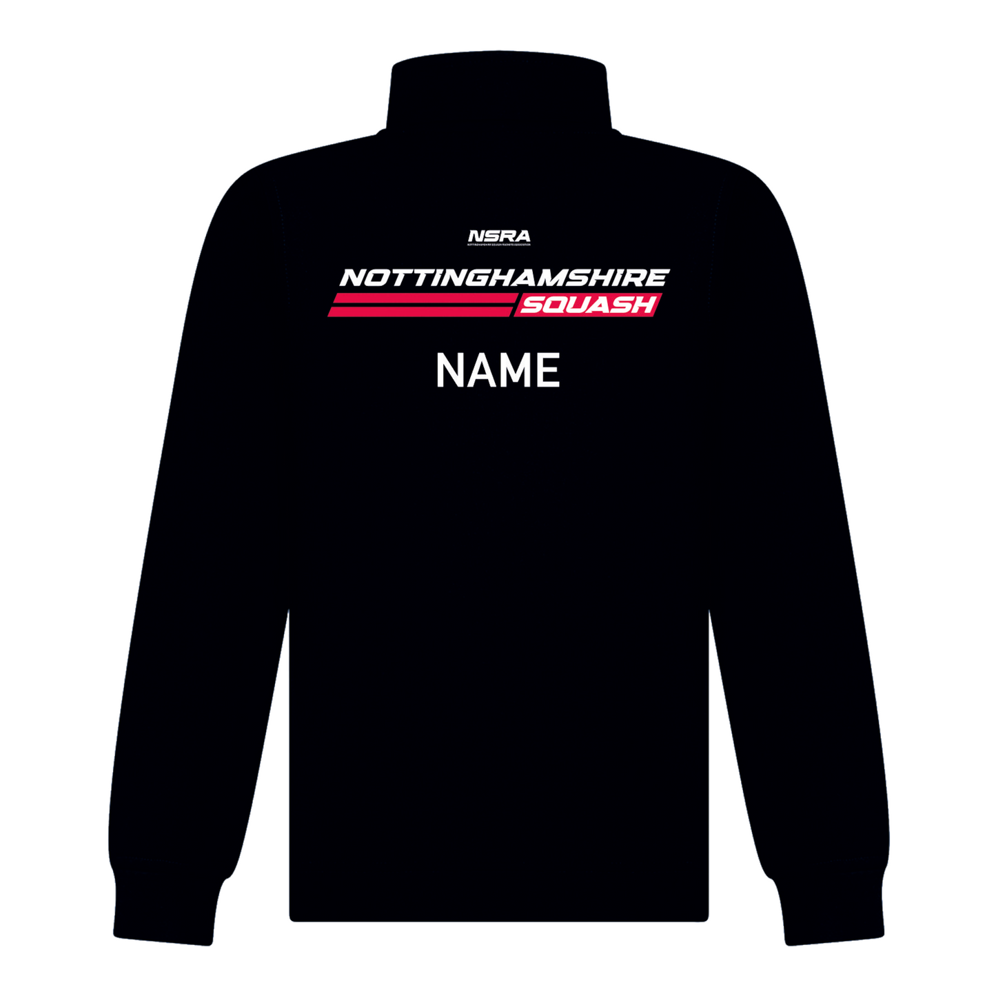 Nottinghamshire Squash Performance Kids 1/4 Zip Top