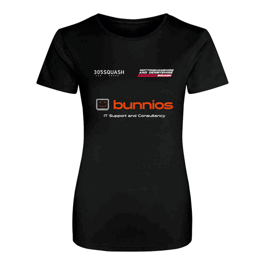 Nottinghamshire & Derbyshire Squash Action Womens T