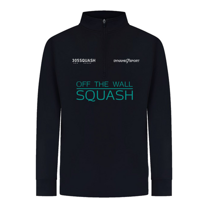 Off The Wall Squash Performance Kids 1/4 Zip Top