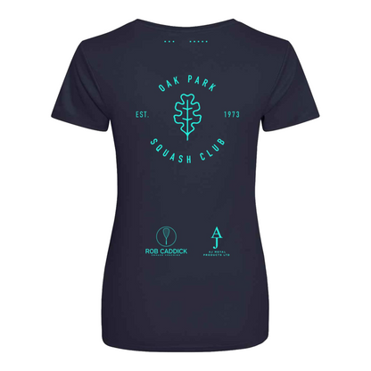 Oak Park Squash Action Womens T