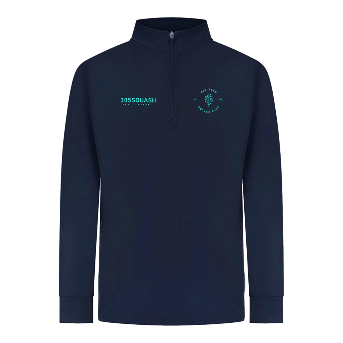 Oak Park Squash Performance 1/4 Zip Top