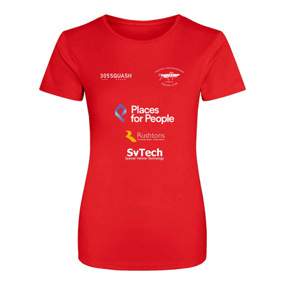 Preston Grasshoppers Squash Action Womens T