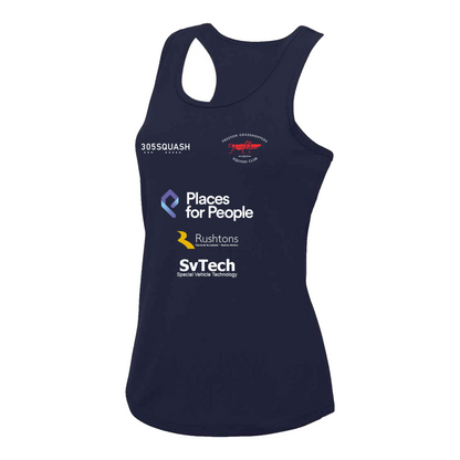 Preston Grasshoppers Squash Action Womens Vest