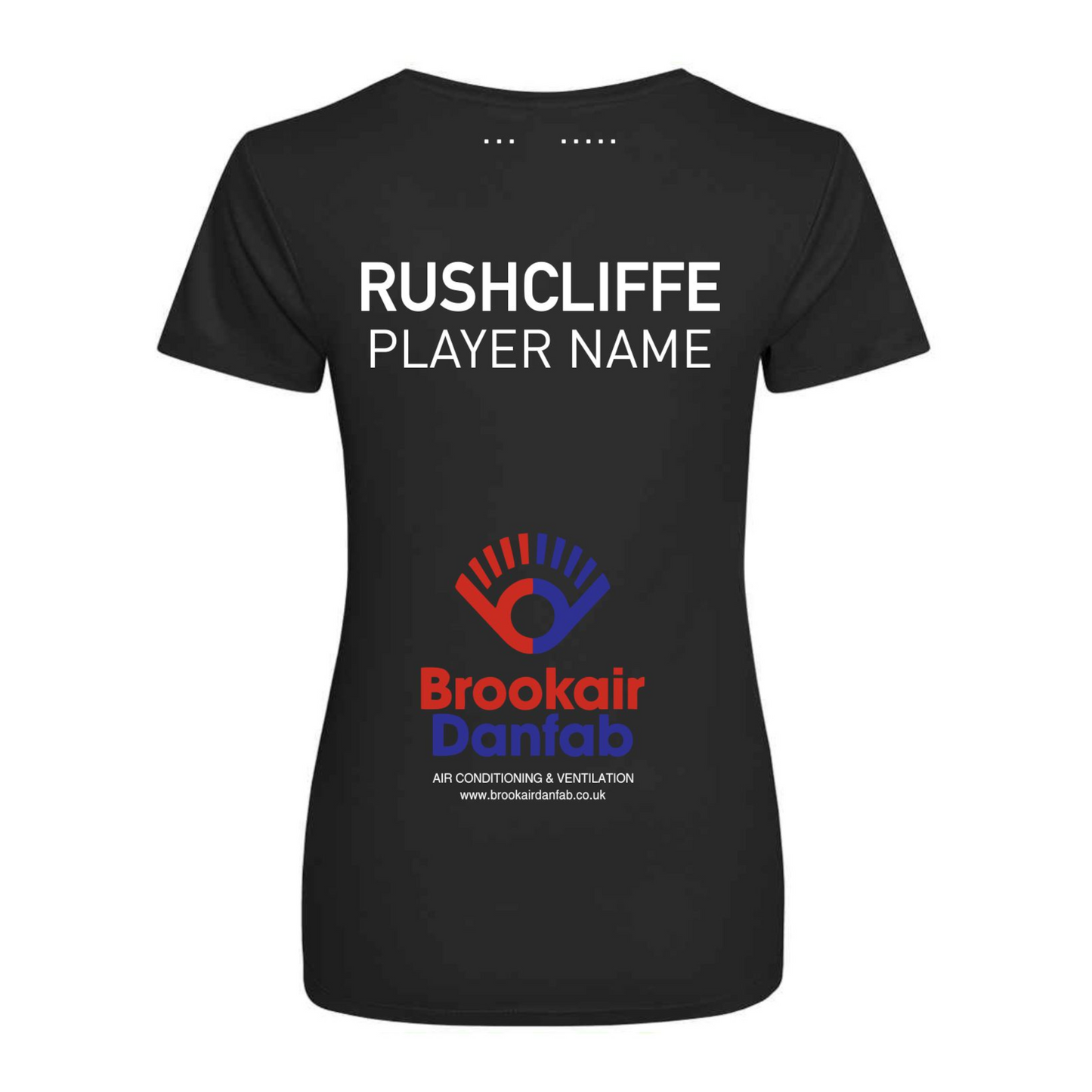 Rushcliffe Squash Action Womens T